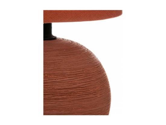 vente unique Lampe à Poser Céramique "Boule" 25cm Terracotta