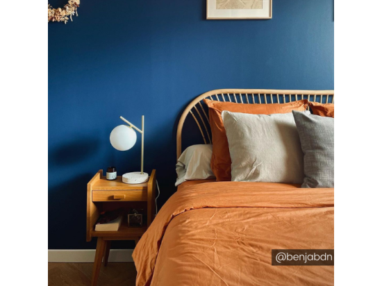 Vente Unique Lampe à Poser Style Vintage - Socle En Terrazzo - H. 38 Cm - Doré - LULLABY