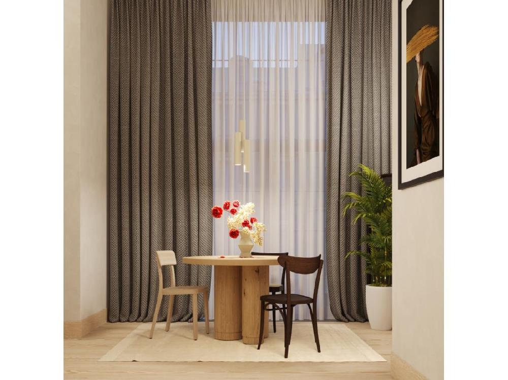 vente unique Lampe à suspension Lagos grenier en acier - 1 sources lumineuses - L.8 x H.118 cm - beige