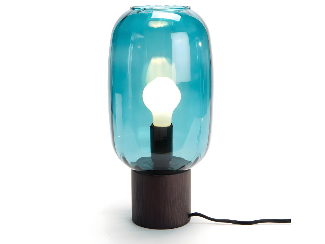 vente unique Lampe matisse bleu marine petit modèle E27_40W