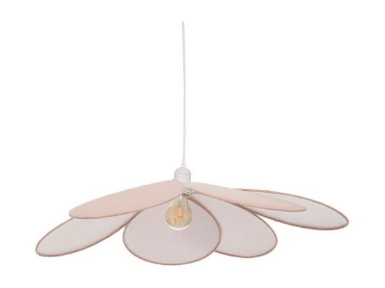 Vente Unique Lampe Suspension Enfant "Pétale" 64cm Rose