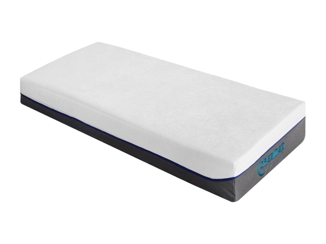 Vente Unique Lit électrique De Relaxation Tout Plots + Matelas Mémoire De Forme - 2 X 80 X 200 Cm - Blanc - HESIODE III De DREAMEA
