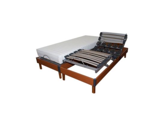 Vente Unique Lot 2 Sommiers Relaxation Paradis Dimensions - 2x80 X 200 Cm
