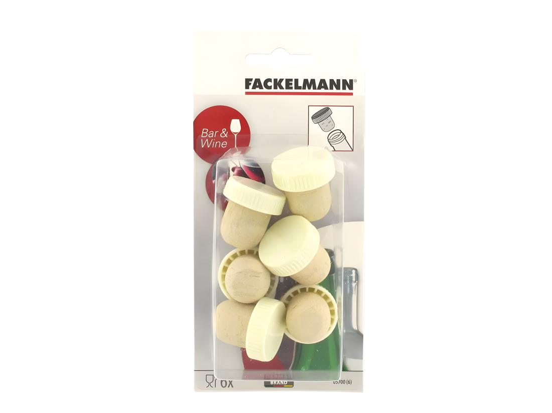 Vente Unique Lot De 12 Bouchons De Liège Fackelmann Bar Concept