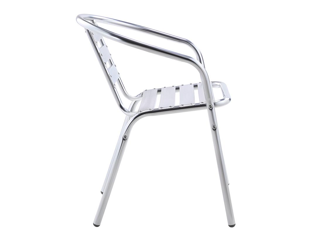 Vente Unique Lot De 2 Fauteuils De Jardin En Aluminium - MONTMARTRE De MYLIA