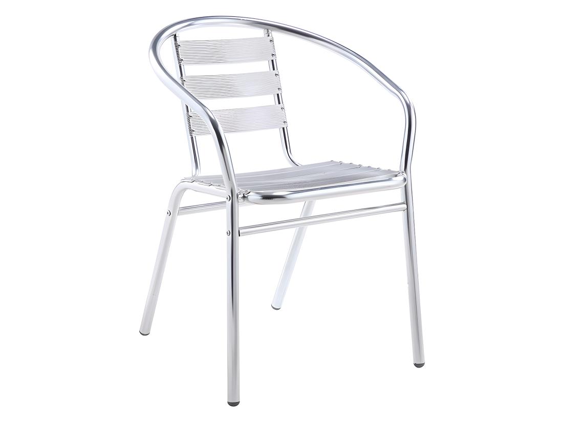 Vente Unique Lot De 2 Fauteuils De Jardin En Aluminium - MONTMARTRE De MYLIA