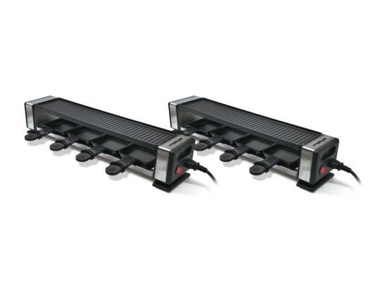 vente unique Lot de 2 machines à raclette connectables par câbles pour 8 personnes au total Rotel