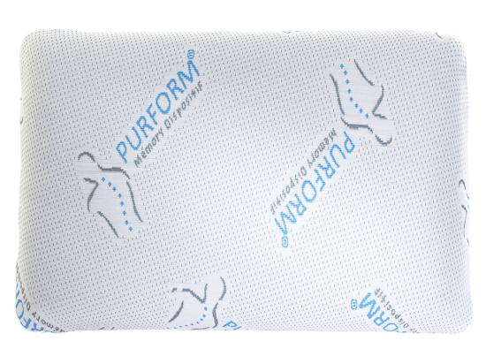 Vente Unique Lot De 2 Oreillers Mémoire De Forme Anti Acariens 60 X 40 Cm PURFORM - SIRONA
