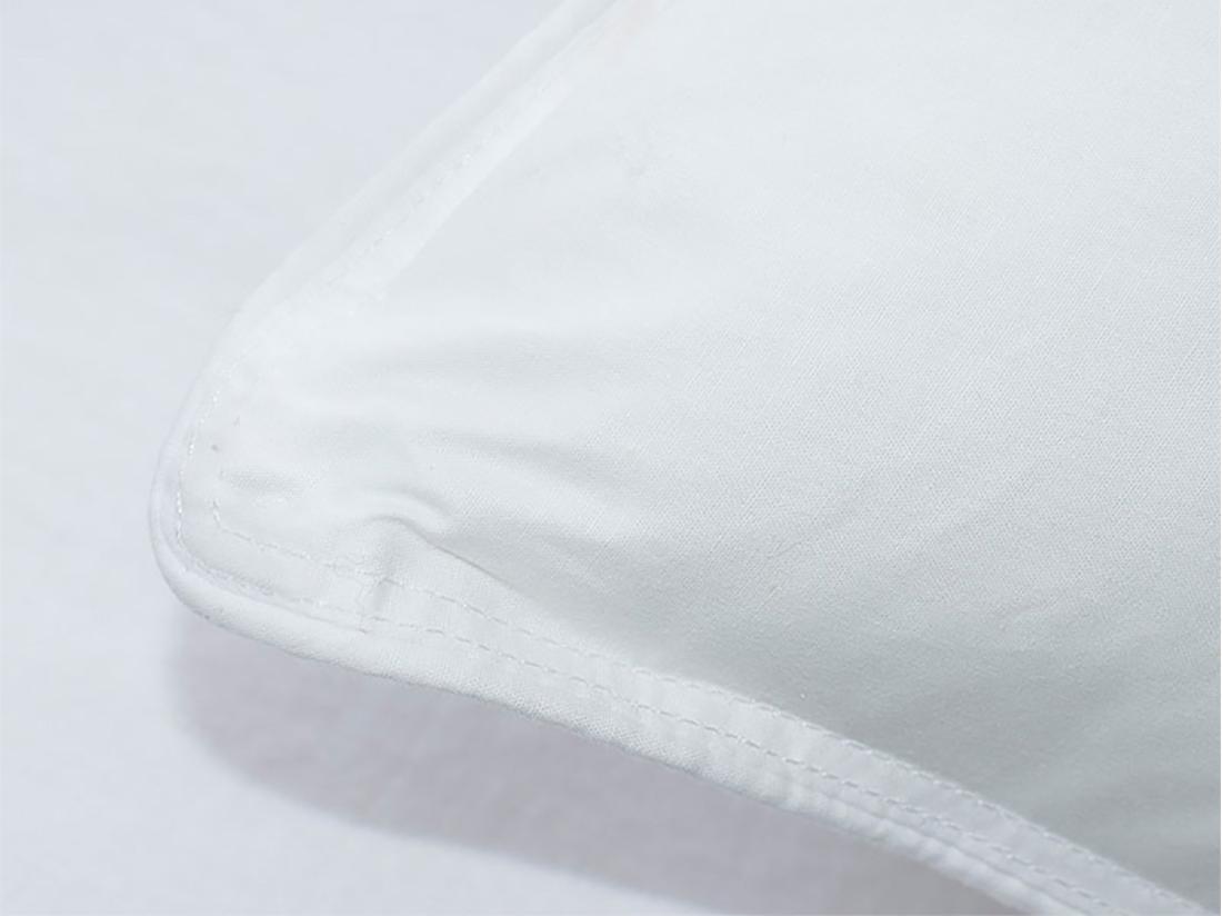 Vente Unique Lot De 2 Oreillers Mémoire De Forme Mémofill 50 X 70 Cm - Percale De Coton - 91 Fils/cm² - 750 Gr - Blanc - AUXENCE
