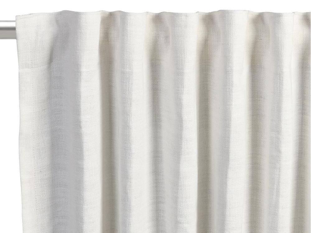 Vente Unique Lot De 2 Rideaux - L. 150 X H. 260 Cm - Crème - ORLYNA