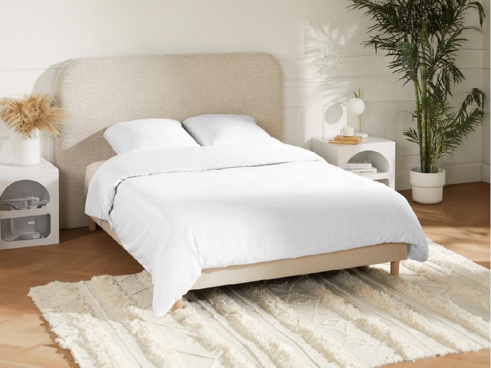 Vente Unique Lot De 2 Taies D'oreiller En Satin 108 Fils/cm² - 63 X 63 Cm - Blanc - TALORA De PALACIO