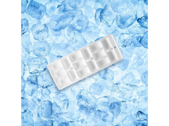 Vente Unique Lot De 3 Bacs à Glaçons De 15 Glaçons En Plastique Blanc Fackelmann