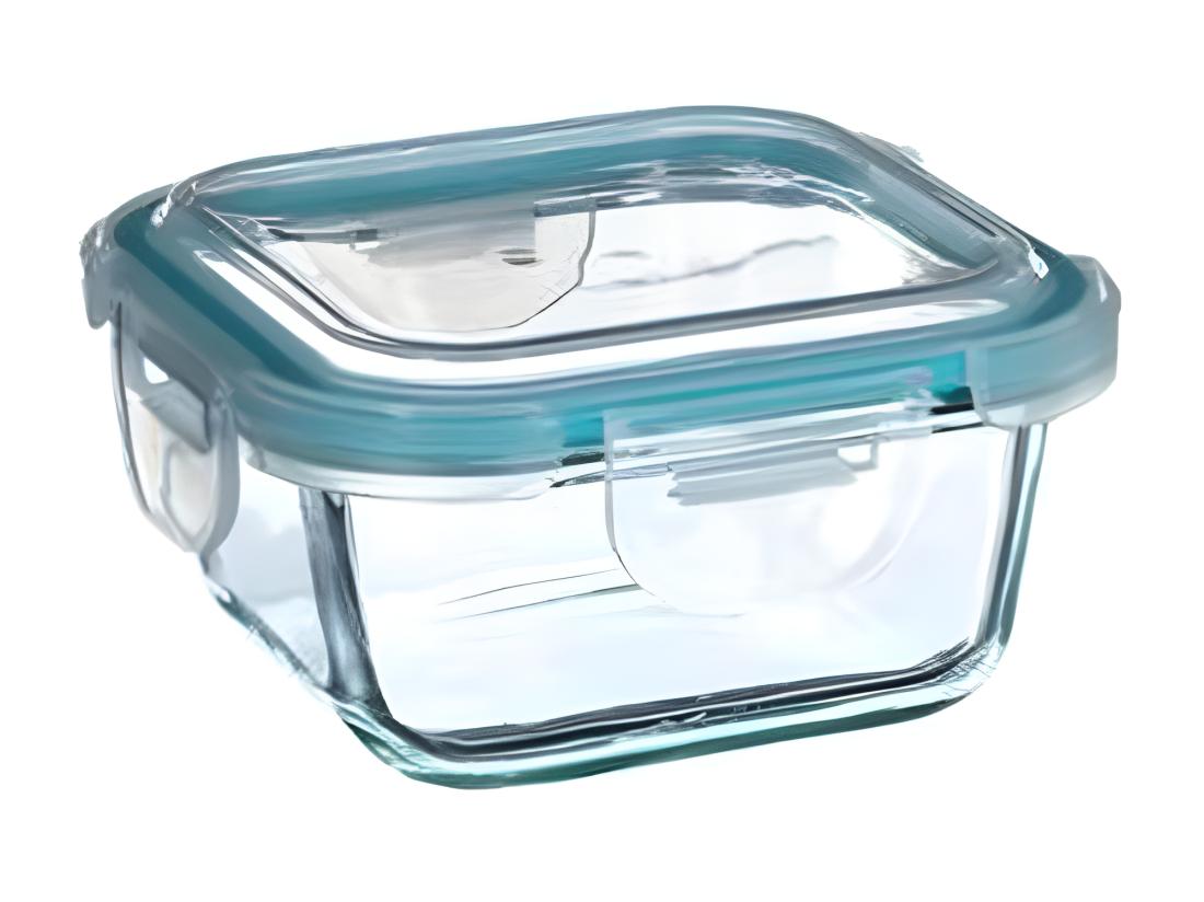 Vente Unique Lot De 3 Boîtes De Conservation "Clipeat" 18cm Bleu