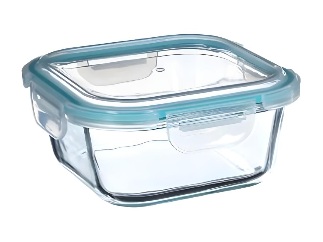 Vente Unique Lot De 3 Boîtes De Conservation "Clipeat" 18cm Bleu