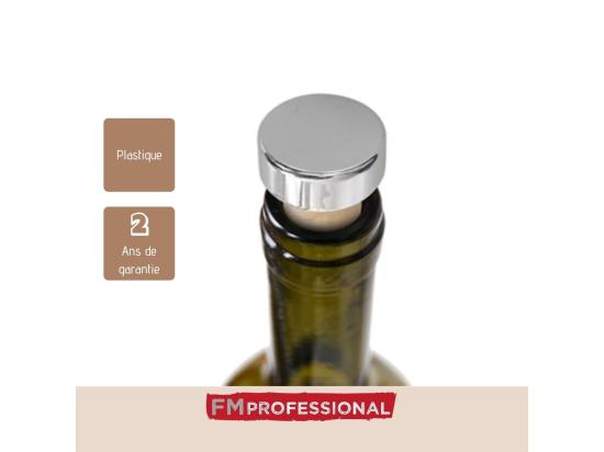 Vente Unique Lot De 4 Bouchons à Vin FM Professional Boissons