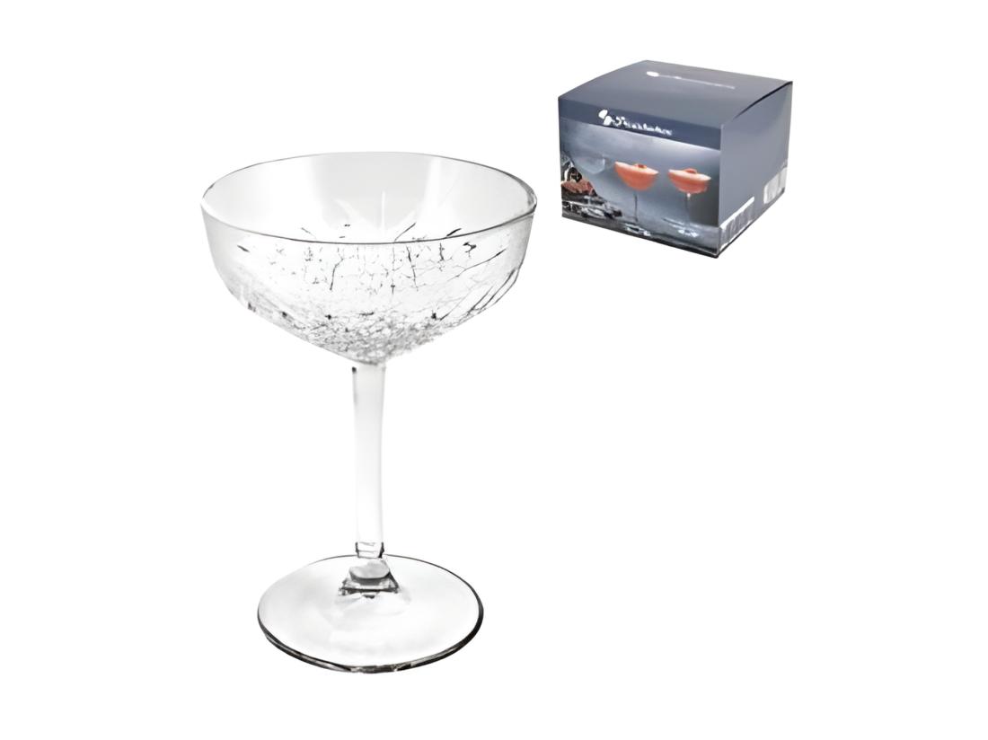 Vente Unique Lot De 4 Coupes De Champagne En Verre - 25 5 Cl
