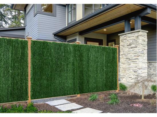 Vente Unique Lot De 4 Haies Artificielles - 150 X 300 Cm