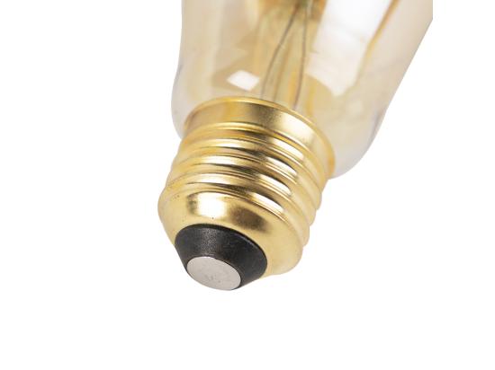 Vente Unique Lot De 5 Ampoules LED E27 Dim To Warm Gold 8W 806lm 2000-2700K