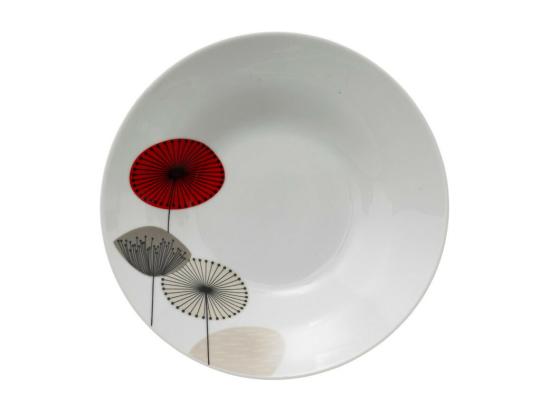 vente unique Lot de 6 Assiettes Creuses "Osara" 22cm Blanc