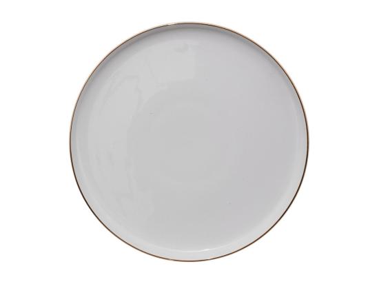 vente unique Lot de 6 Assiettes Plates "Sublima" 27cm Blanc