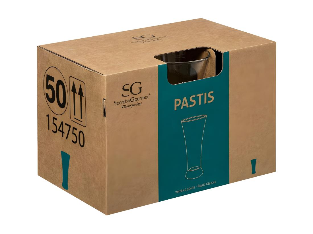 Vente Unique Lot De 6 Verres à Bière Et Pastis - 18cl