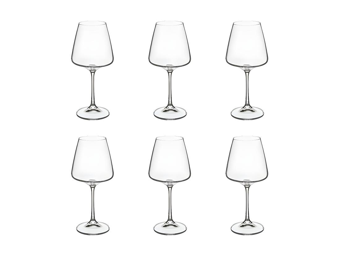 vente unique Lot de 6 Verres à Vin "Selenga" 36cl Transparent