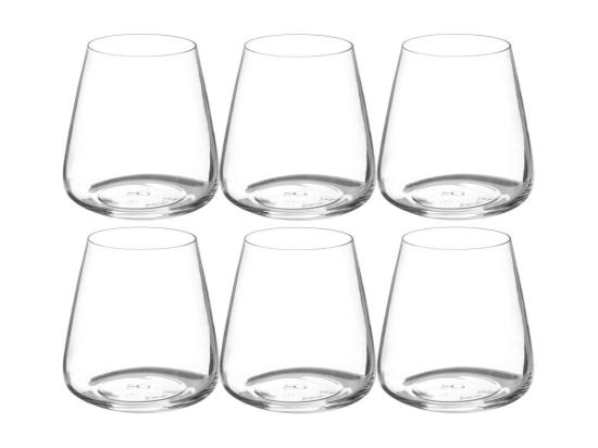 vente unique Lot de 6 verres bas "Selenga" - Transparent - 43 cl