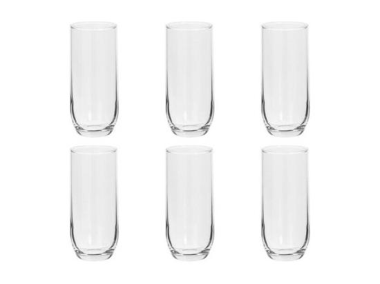 Vente Unique Lot De 6 Verres Haut "Paol'eau" - Transparent - 31 Cl