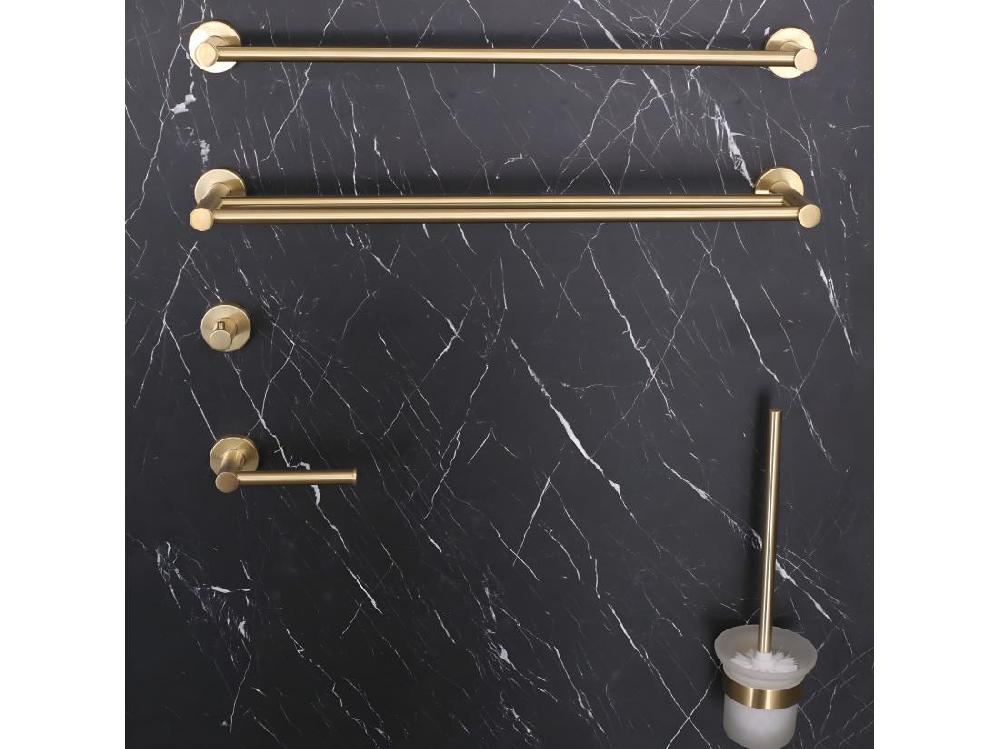 Vente Unique Luisa Porte Rouleau WC Or Brossé - Essebagno