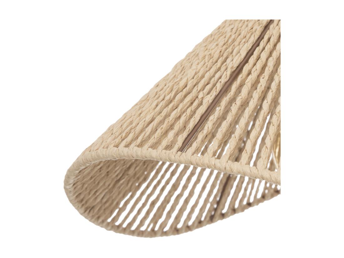 vente unique Luminaire Suspension en corde Beige 45 x 40 cm