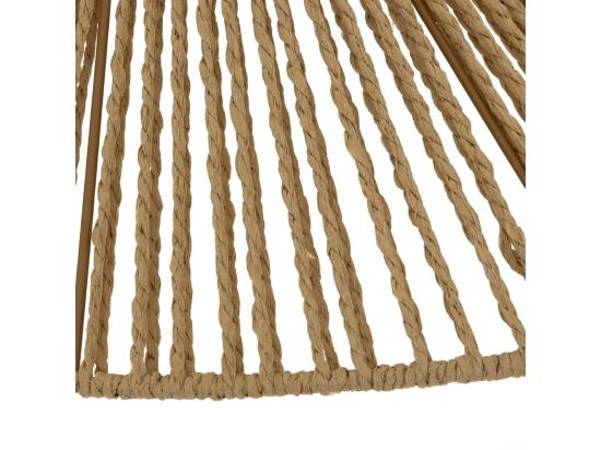 Vente Unique Luminaire Suspension En Métal Et Corde Beige 58 Cm