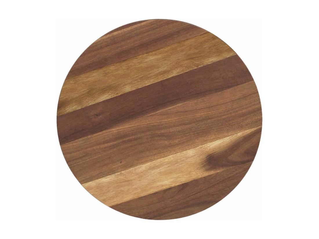 Vente Unique LYLIAN - Bout De Canapé En MDF Plaquage Acacia