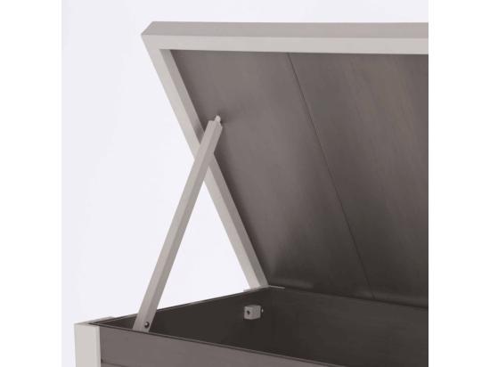 vente unique Maison pour chats Eli 57 x 45 x 43 cm Gris et blanc