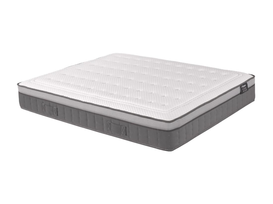 Vente Unique Matelas 140 X 190 Cm Hybride Ressorts Ensachés 7 Zones Et Mémoire De Forme ép.30cm - ASGARD De YSMÉE