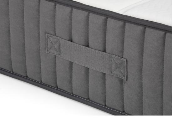 Vente Unique Matelas 140 X 190 Cm Hybride Ressorts Ensachés 7 Zones Et Mousse Haute Résilience ép.26cm - AUDACE De PALACIO