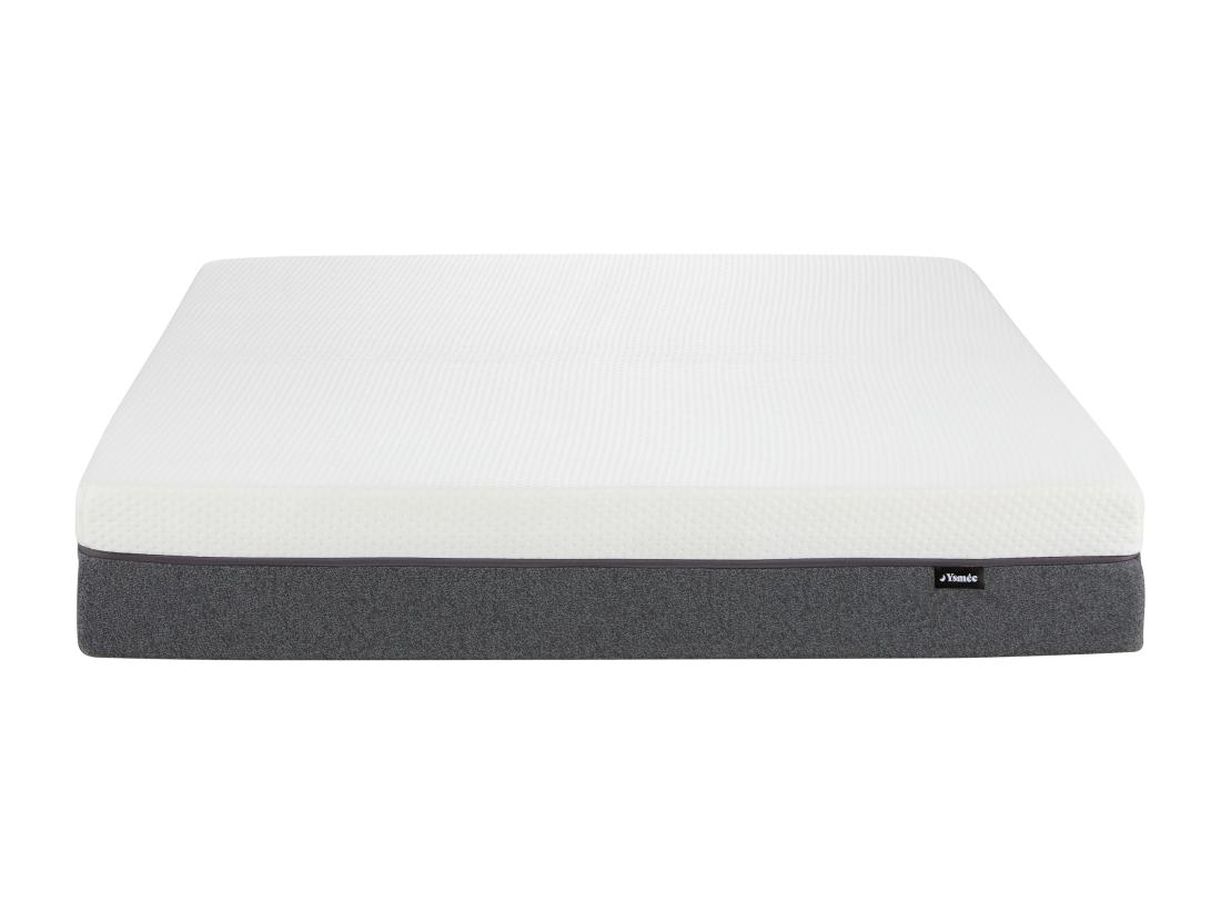 Vente Unique Matelas 140 X 190 Cm Hybride Ressorts Ensachés Accueil Mémoire De Forme Et Mousse 7 Zones Déhoussable ép.25cm - KEPUR De YSMÉE