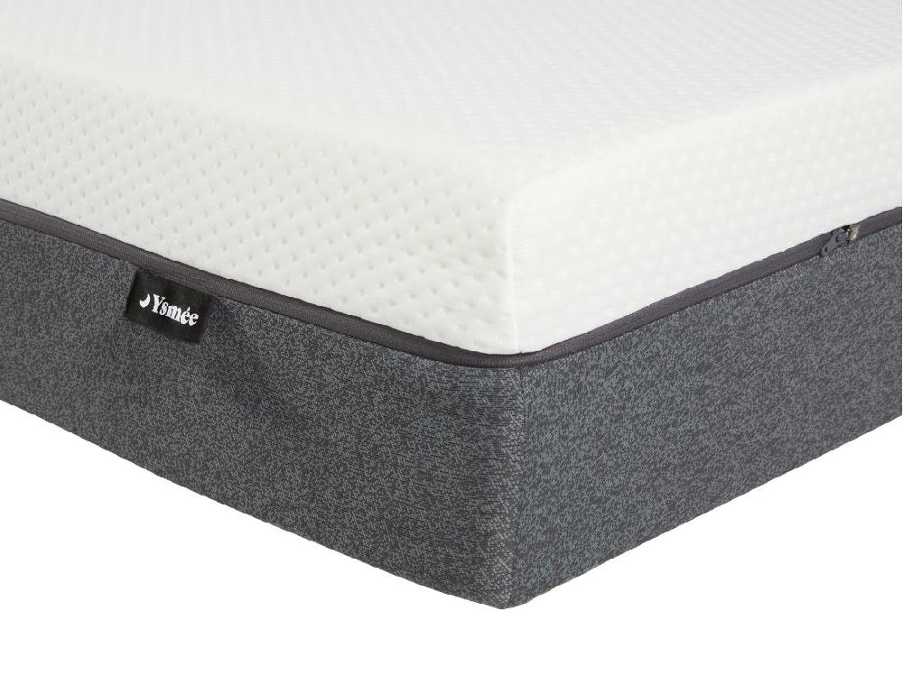 Vente Unique Matelas 140 X 190 Cm Hybride Ressorts Ensachés Accueil Mémoire De Forme Et Mousse 7 Zones Déhoussable ép.25cm - KEPUR De YSMÉE