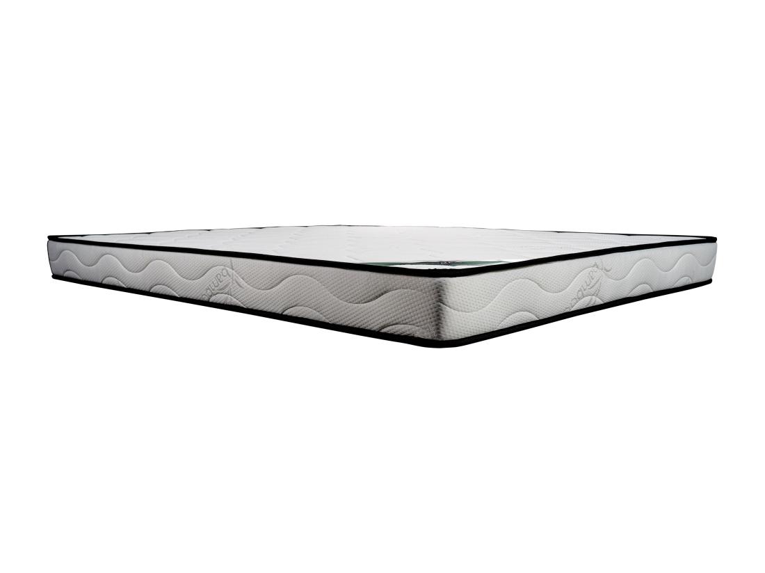 Vente Unique Matelas 140 X 190 Cm Mousse Et Coutil Bambou ép.15cm - KANANI De NATUREA
