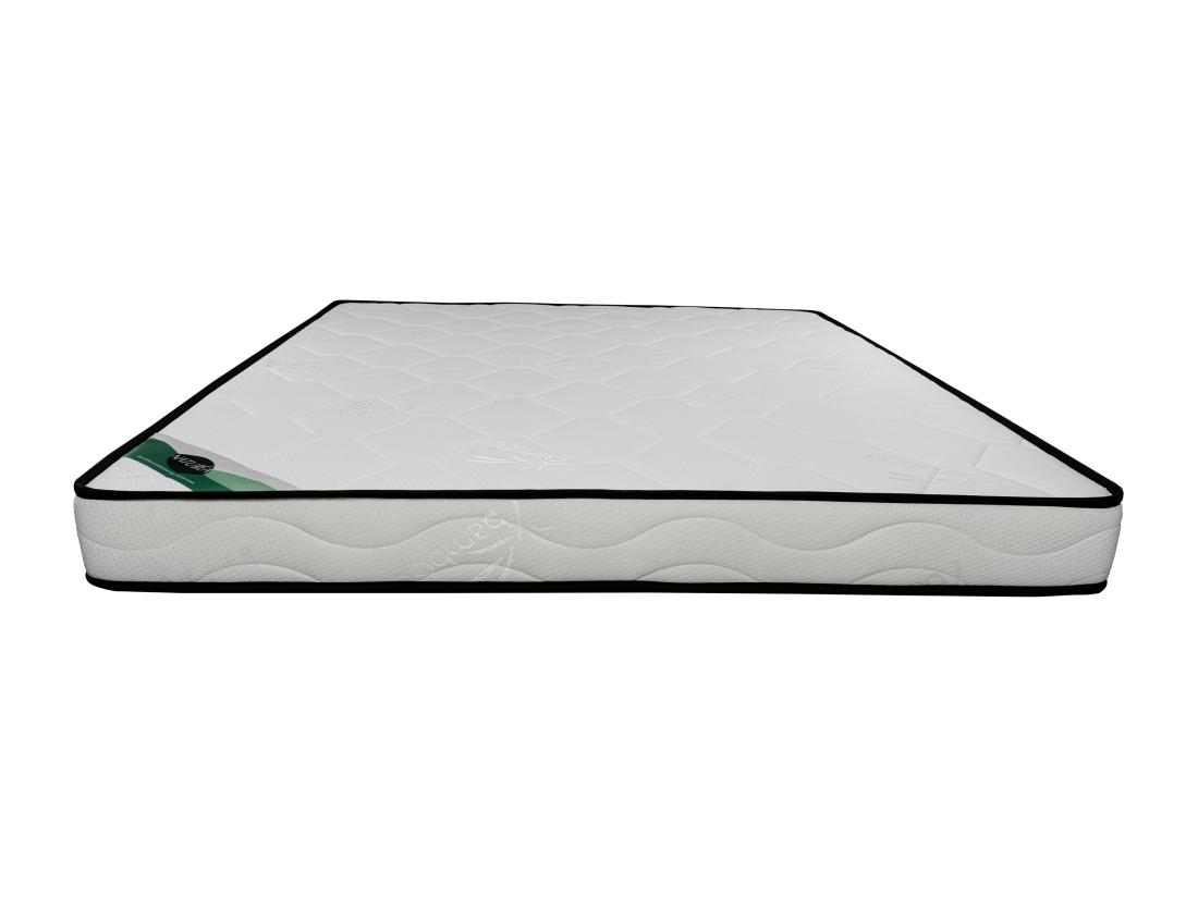 Vente Unique Matelas 140 X 190 Cm Mousse Et Coutil Bambou ép.15cm - KANANI De NATUREA