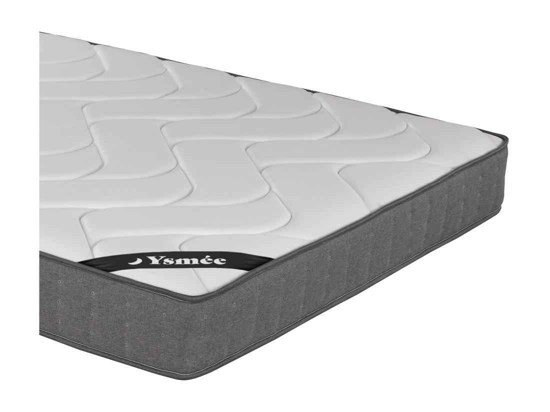 Vente Unique Matelas 140 X 190 Cm Ressorts Ensachés 5 Zones Accueil Mémoire De Forme ép.23cm - BABYLONE De YSMÉE