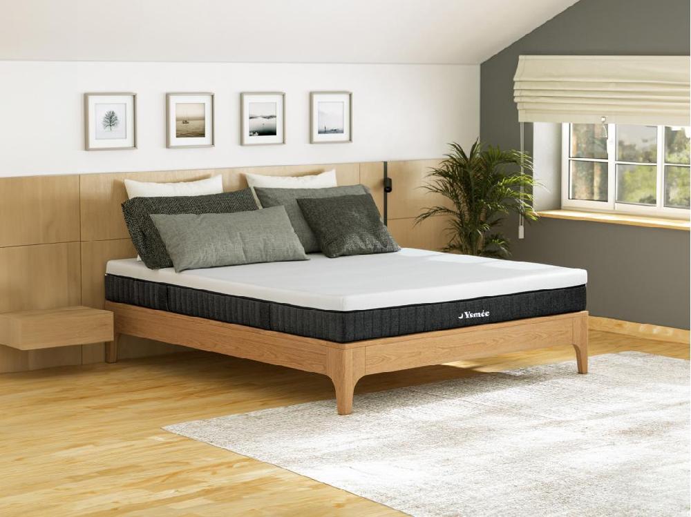 vente unique Matelas 140 x 190 cm ressorts ensachés 5 zones ép.21cm - CIDORA de YSMÉE