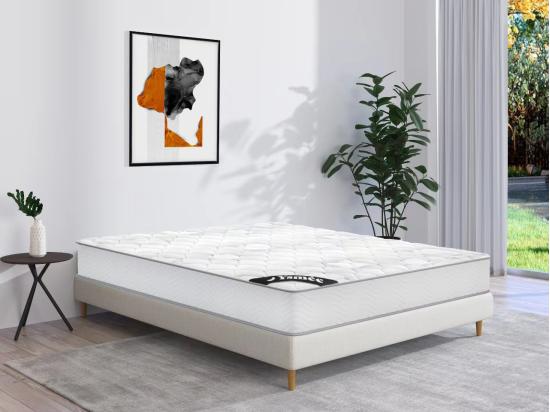 Vente Unique Matelas 140 X 190 Cm Ressorts Ensachés ép.20cm - SONGE De YSMÉE