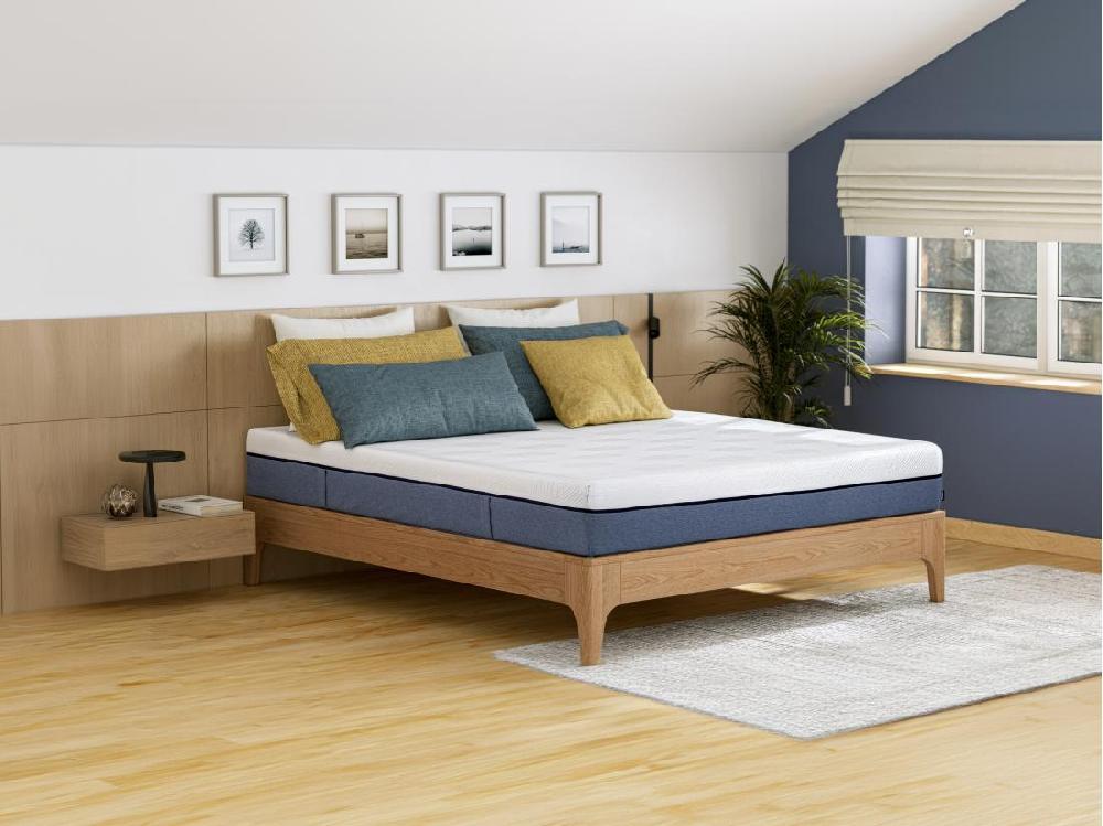vente unique Matelas 140 x 200 cm ressorts ensachés 7 zones et mémoire de forme ép.24cm - KASUI de YSMÉE