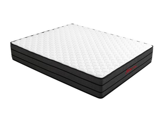 Vente Unique Matelas 140x190 Cm INRE Très épais 25 Cm Mousse Mémoire De Forme Réversible Soutien Parfait Hypoallergénique