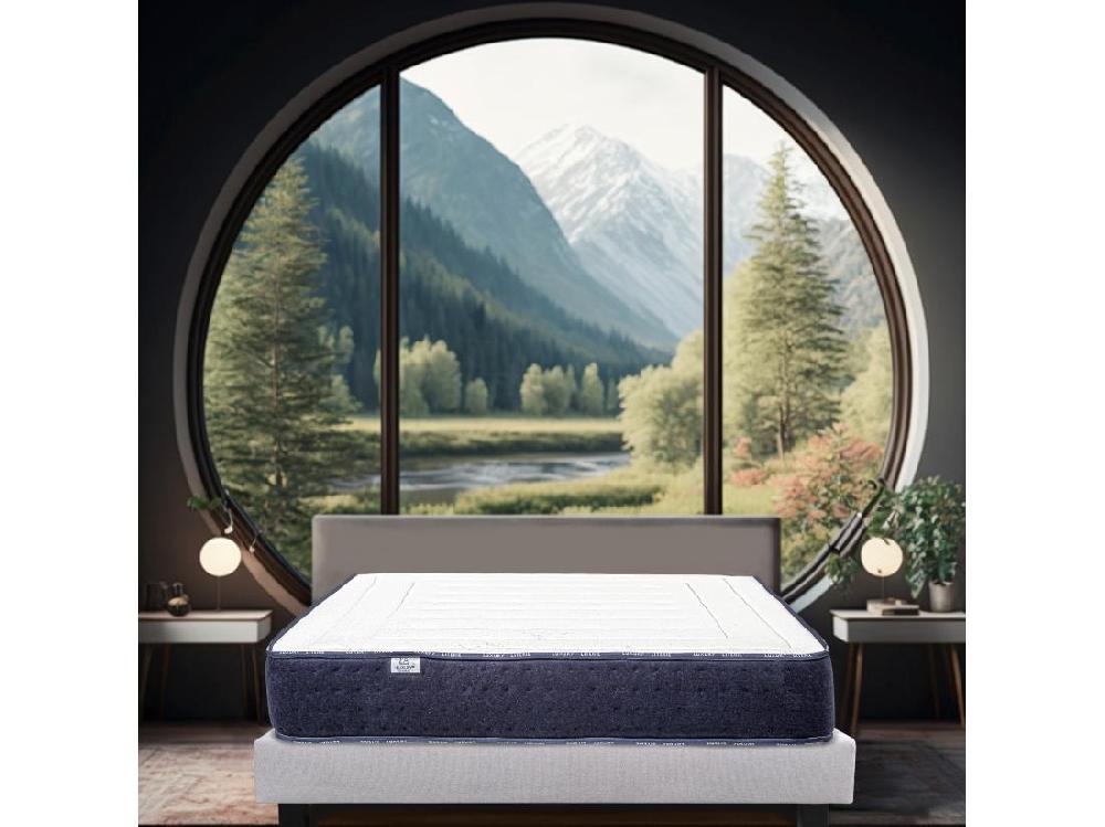 vente unique Matelas 140x190 cm Nuage 24cm mi-ferme mémoire de forme