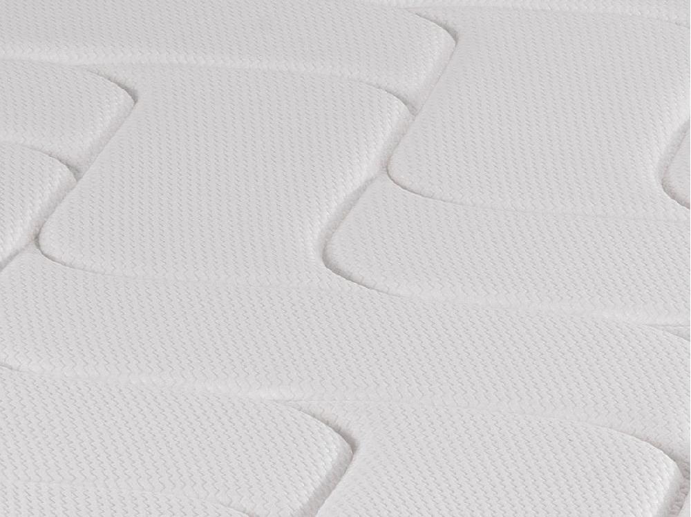 Vente Unique Matelas 160 X 200 Cm Anti-feu Ressorts Ensachés 5 Zones Et Mémoire De Forme ép.23cm - SIRON De YSMÉE HÔTEL