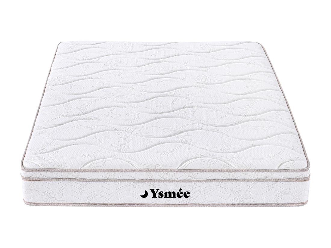 Vente Unique Matelas 160 X 200 Cm Ressorts 3 Zones Et Mémoire De Forme ép.20cm - WOLKENTANZ De YSMÉE