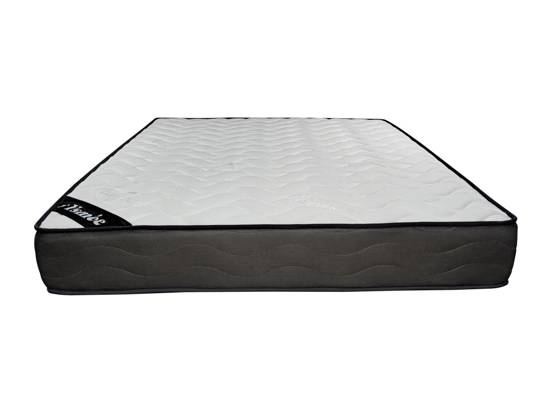 Vente Unique Matelas 160 X 200 Cm Ressorts Ensachés 7 Zones Et Mémoire De Forme ép.24cm - MERISI De YSMÉE