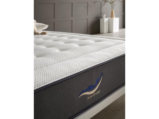 Vente Unique Matelas 160x200 Ressorts Ensachés SIMPUR EXCLUSIVE SPORT