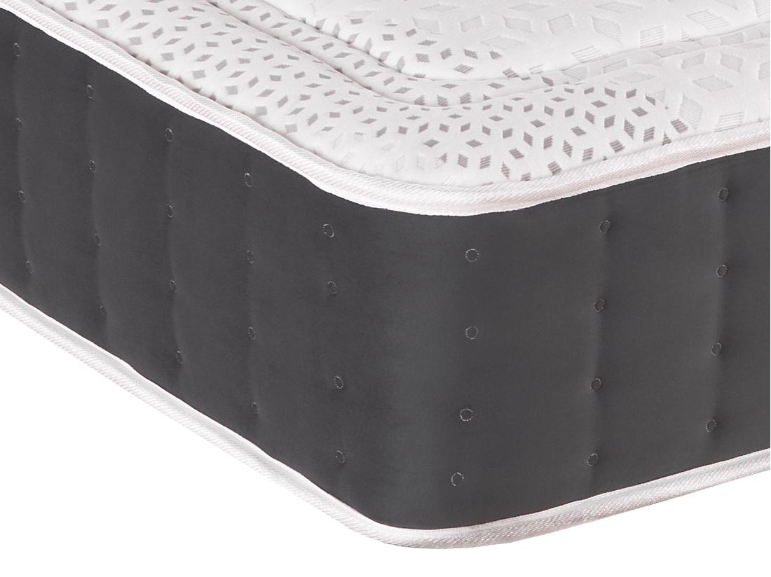 Vente Unique Matelas 180 X 200 Cm Hybride Ressorts Ensachés Accueil Mémoire De Forme ép.27cm - ATLANTIDE De YSMÉE